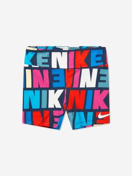 推荐Girls Snack Pack Block Logo Bike Shorts in Navy商品