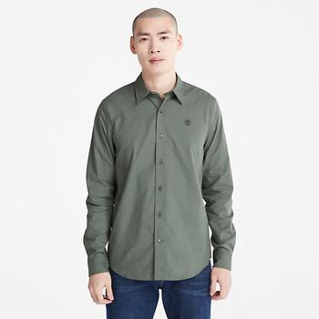 Timberland | Lightweight Flannel Shirt for Men in Green商品图片,