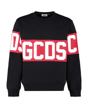 GCDS | Logo Detail Cotton Sweatshirt商品图片,