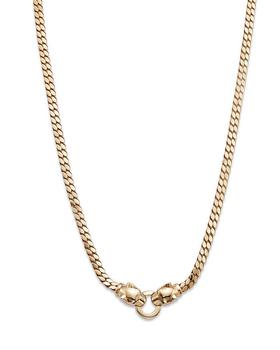商品Alberto Amati | 14K Yellow Gold Emerald Eye Panther Collar Necklace, 17",商家Bloomingdale's,价格¥18269图片