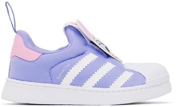 Adidas | Baby Purple Disney Edition Superstar 360 Sneakers商品图片,独家减免邮费