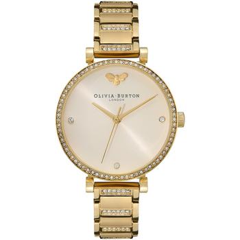 Olivia Burton | Women's T-Bar Gold-Tone Stainless Steel Bracelet Watch 32mm商品图片,7折