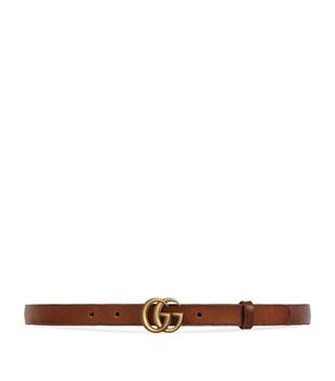 美国gucci皮带, Gucci | Leather Double G Belt商品图片 