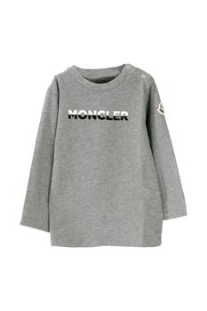 Moncler | Moncler Enfant Logo Patch Crewneck T-Shirt商品图片,6.7折