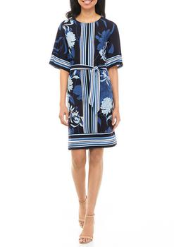 Sandra Darren, Sandra Darren | Women's Elbow Sleeve Floral Dress商品图片 2.5折×额外8.5折, 额外八五折
