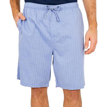 Nautica | Men's Sleepwear, Blue Herringbone Short商品图片,额外7折, 额外七折