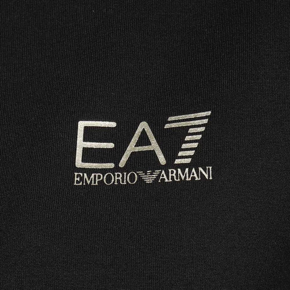 Emporio Armani | EMPORIO ARMANI 女士黑色连帽卫衣 6KTM09-TJAVZ-0200商品图片,独家减免邮费