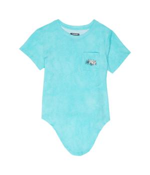 Hurley | Boxy Tie Front T-Shirt (Big Kids)商品图片,5.4折起