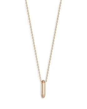 Walters Faith | 18K Rose Gold Saxon Mini Link Pendant Necklace, 16",商家Bloomingdale's,价格¥5432