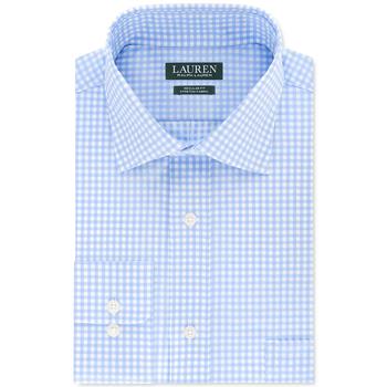 Ralph Lauren | Men's Regular-Fit Non-Iron UltraFlex Stretch Performance Gingham Check Dress Shirt商品图片,5折