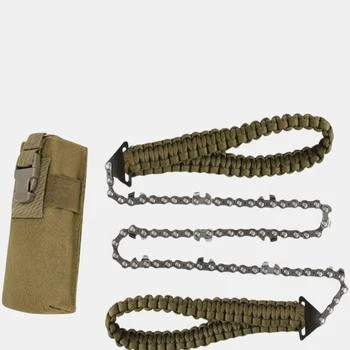 Vigor | Pocket Survival Hand Chainsaw With Paracord Handle, Ideal As Outdoor Camping, Hiking, Fishing, Hunting Emergency Tools Bulk 3 Sets,商家Verishop,价格¥342