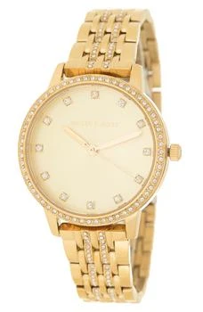 推荐Women's Melissa Three-Hand Gold-Tone Stainless Steel Watch, 36mm商品