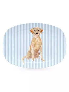 Mariposa | Woof Woof Best Friends Yellow Lab Platter,商家Saks Fifth Avenue,价格¥443
