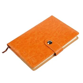 Global Bazaar | 150 Pages PU Leather Cover Notebook with Calendar, World Map, and Silk Ribbon,商家Premium Outlets,价格¥215