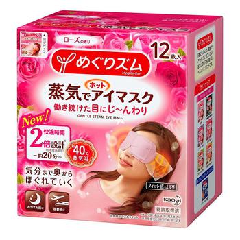 推荐Gentle Steam Eye Mask (Fresh Rose Scent) 12pcs商品