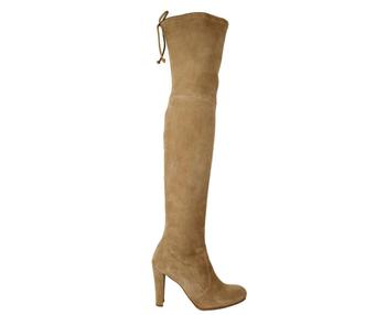 stuart weitzman 靴精选, Stuart Weitzman | Stuart Weitzman Women's Highland Mojave Suede Over-the-knee Boot商品图片 7.9折