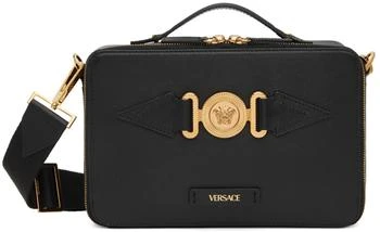 Versace | 黑色 Medusa Biggie 单肩包,商家SSENSE CN,价格¥12451