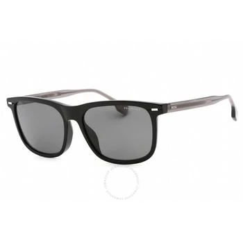 Hugo Boss Polarized Grey Square Men's Sunglasses BOSS 1402/F/S 0807/M9 58