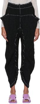 product Black Polyester Trousers image