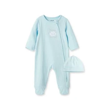 Little Me | Baby Boys New World Boy Footed Coverall with Hat, 2 Piece Set 独家减免邮费