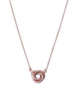 商品Oradina | 14K Rose Solid Gold Kiss Me Pendant Necklace,商家Saks Fifth Avenue,价格¥1156图片