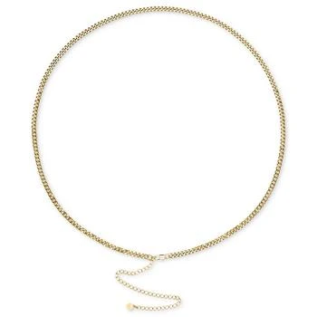 OMA THE LABEL | 18k Gold-Plated Cuban Link Waist Chain,商家Macy's,价格¥730
