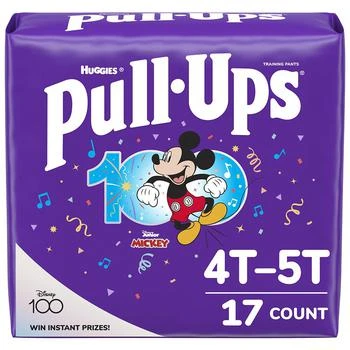 Huggies Pull-Ups | Boys' Potty Training Pants Size 4T/5T (17 ct),商家Walgreens,价格¥124