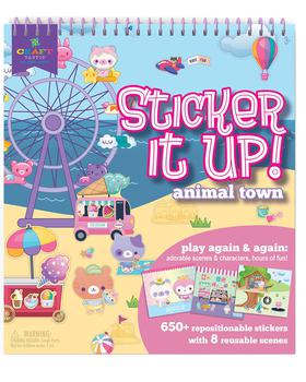 久光贴正品, Craft-tastic | Craft-tastic Sticker it Up! Animal Town商品图片 7.9折