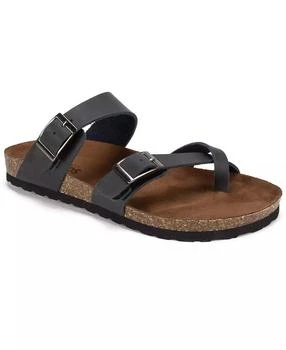 White Mountain | Women's Gracie Footbed Sandals,商家Macy's,价格¥173