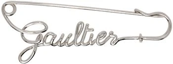 Jean Paul Gaultier | Silver 'The Gaultier Safety Pin' Brooch,商家Ssense US,价格¥895