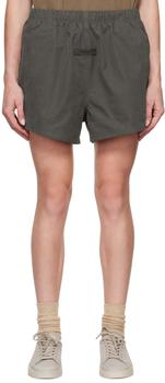 Essentials | Gray Cotton Shorts商品图片,