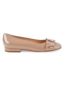 product Belt-Buckle Patent Leather Flats image