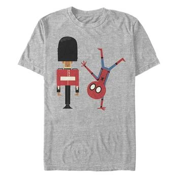 Marvel | Marvel Men's Spider-Man Far From Home Silly Spidey, Short Sleeve T-shirt 独家减免邮费