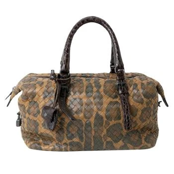 Bottega Veneta | Bottega Veneta Intrecciato  Leather Travel Bag (Pre-Owned),商家Premium Outlets,价格¥8679