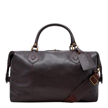 商品Barbour | Barbour Leather Travel Explorer Bag  - Chocolate,商家Aphrodite 1994,价格¥2488图片