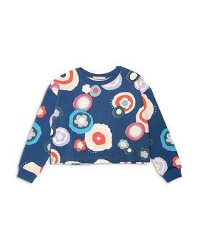 推荐Girls' Printed Cotton Sweatshirt - Little Kid, Big Kid商品