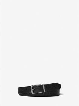 Michael Kors | Logo Embossed Leather Belt商品图片,7.5折