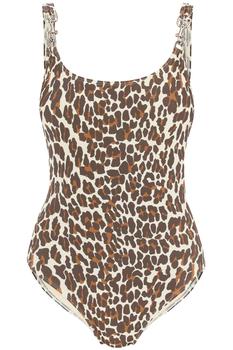 推荐Tory burch animalier printed swimsuit商品