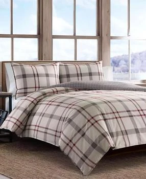 Eddie Bauer | Portage Bay Cotton Reversible 3 Piece Comforter Set,商家Macy's,价格¥756