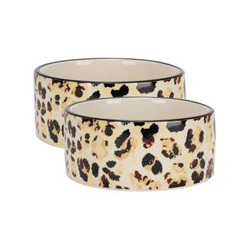 Juicy Couture | 2-Piece 16 oz Ceramic Bowl Set商品图片,额外7折, 额外七折