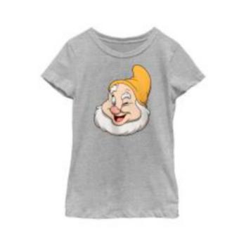推荐Girl's Snow White and the Seven Dwarves Happy's Face  Child T-Shirt商品