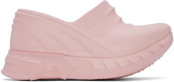 商品Givenchy | Pink Wedge Marshmallow Heels,商家SSENSE,价格¥3829图片