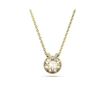 商品Swarovski | Crystal Round Cut Bella V Pendant Necklace,商家Macy's,价格¥707图片