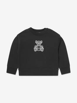 Burberry | Baby Boys Mini Bear Chain Sweatshirt In Black 额外8折, 额外八折