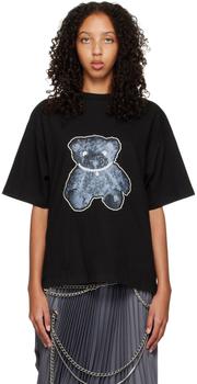 We11done | Black Pearl Necklace Teddy T-Shirt商品图片,4.4折