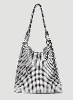 推荐Pixel Hobo Shoulder Bag in Silver商品