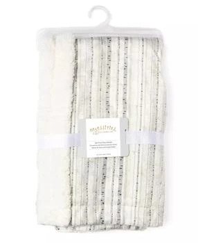 Tendertyme | Baby Girls and Boys Birch Pattern Mink Sherpa Blanket,商家Macy's,价格¥169