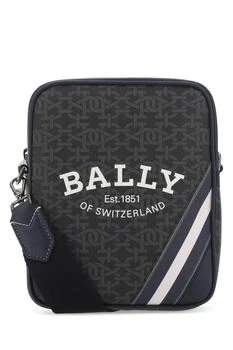Bally | Bally Logo-Printed Zipped Crossbody Bag 6.2折