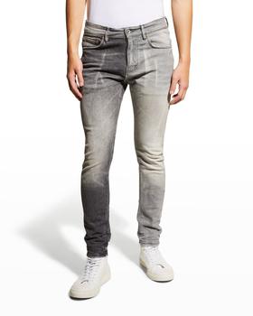 推荐Men's Two-Tone Skinny Jeans商品