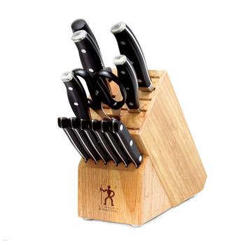 商品J.A. Henckels International Forged Premio 13-Piece Cutlery Set,商家Bloomingdale's,价格¥1314图片